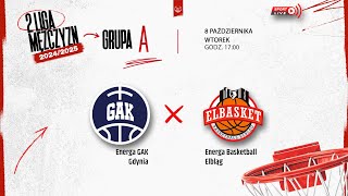 Energa GAK Gdynia  Energa Basketball Elbląg 2 LM [upl. by Kevina]