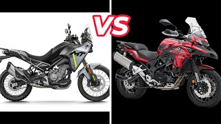 CFMOTO 450MT vs Benelli TRK502X real world reasons for my choice [upl. by Burkhardt959]