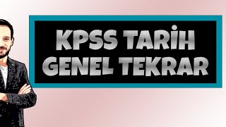 KPSS TARİH ÖNLİSANS GENEL TEKRAR SONER ARDIÇ kpsstarih önlisanstarihtekrar [upl. by Bakeman]