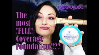 DERMACOL The most Full coverage Foundation 12 HOUR Weartest Really [upl. by Bajaj461]