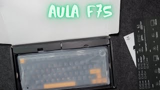 AULA F75  BAKA MALI BASA MO AH  UNBOXING AND TEST [upl. by Emad]