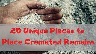 20 Creative Things to Do With Cremated Remains [upl. by Obnukotalo]