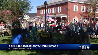 Fort Ligonier Days in Westmoreland County Pennsylvania [upl. by Alfy]