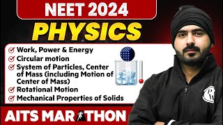 Complete PHYSICS in 1 Shot  NEET 2024  Part 1  Dropper NEET  AITS Marathon [upl. by Wendolyn]