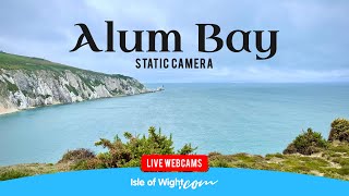 🔴 Alum Bay Static Webcam  The Needles Isle of Wight  LIVE UK Webcams [upl. by Anelyak972]