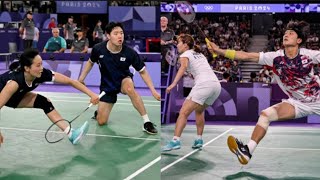 Seo Chae KOR VS KimJeong KOR Match Result SemiFinal Badminton Olympic Games Paris 2024 [upl. by Aiekahs]