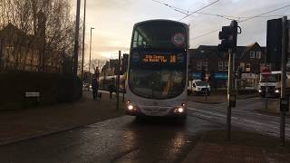 First Sheffield 37498 heads down Leppings Lane with a 18 service for Sheffield City Centre [upl. by Sileas426]