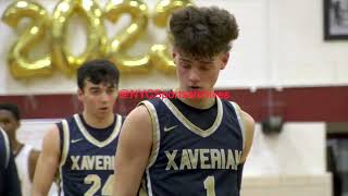 CHSAA Boys AA Basketball Diocese Semifinals Xaverian v Christ the King 02 22 2023 [upl. by Qerat]