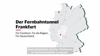 Der Fernbahntunnel Frankfurt Hessens Drehkreuz in der Schieneninfrastruktur 22 Januar 2024 [upl. by Nipsirc237]