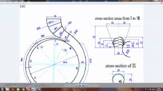 Volute Casing Part 1  Volute Sketching [upl. by Burris]