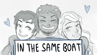 in the same boat  the lightning thief musical  animatic [upl. by Ecirtnahs]