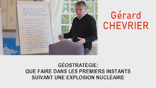 GEOSTRATEGIE QUE FAIRE DANS LES PREMIERS INSTANTS SUIVANT UNE EXPLOSION NUCLEAIRE [upl. by Culbertson]