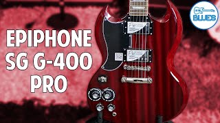 Epiphone SG G400 Pro Electric Guitar Review [upl. by Livvie]