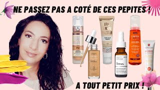 MAKEUP ET SOINS PETITS PRIX  DE BELLES PÉPITES …teint parfait  adieu les poches de belles boucles [upl. by Amle]