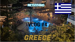 VLOG Greece 🇬🇷 Rethymno [upl. by Nauqed432]