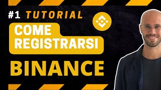 Come Registrarsi su Binance [upl. by Bailar649]