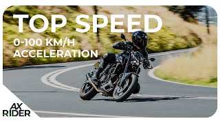 2020 MT03 TOP SPEED AND ACCELERATION [upl. by Fowle774]