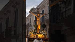 📸 Il SS Crocifisso per le vie della nostra città💜 Bitonto  15092024 processione [upl. by Artemed]