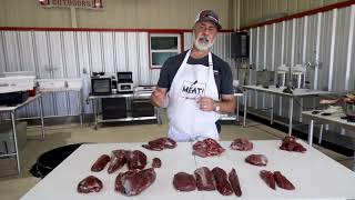 Deer Processing 101 Wild Game Meat Identification [upl. by Donal567]