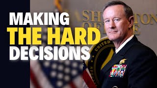 quotWHEN IN COMMAND — COMMANDquot  ADMIRAL MCRAVEN ON MAKING THE HARD DECISIONS [upl. by Compton]