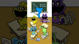 Smiling Critters School Classroom🤣POPPY PLAYTIME CHAPTER 3 CatNap and friends Fun Animation shorts [upl. by Moynahan]