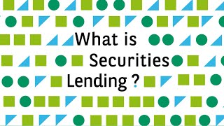 What is Securities lending [upl. by Sarchet]