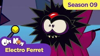 Om Nom Stories  SuperNoms Electro Ferret Cut The Rope [upl. by Arbmik]