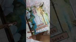 Love With All Your Heart ❣️ Aesthetic Scrapbook Journal journaling scrapbooking journal asmr [upl. by Aneek]