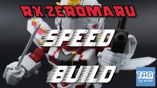 RX ZEROMARU SPEED BUILD amp GALLERY Gunpla Gundam GundamBuildDivers [upl. by Clementis]