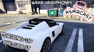 ASMR GTA V Driving Up The Coast In A Tesla Intense Binaural Tingles amp Triggers [upl. by Hibbitts]