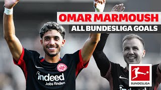 Omar Marmoush  All Bundesliga Goals So Far [upl. by Ahseia]