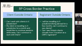 Cross Border Electronic Practice Webinar  September 10 2024 [upl. by Htiderem364]