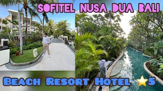 Review Sofitel Nusa Dua Beach Resort Bali  hotel ⭐️5 yg wowwwww [upl. by Yleme]