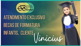 Becas de formatura infantil modelo longo atendimento de venda para o cliente Vinicius [upl. by Ardeha953]