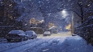 24 Hours of Howling Winds and Blizzard Sounds for Sleep Study and Relaxation [upl. by Enilekaj]