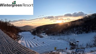 Skiing at Wintergreen Resort in Virginia [upl. by Abercromby]