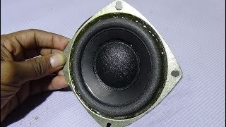 How To Make A Sound Speaker At Home Easily [upl. by Lorry734]