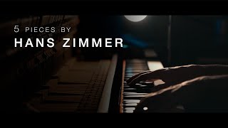 5 Pieces by Hans Zimmer \\ Iconic Soundtracks \\ Relaxing Piano 20min [upl. by Lambert]