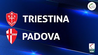 Triestina  Padova 01  Gli Highlights [upl. by Ghassan]