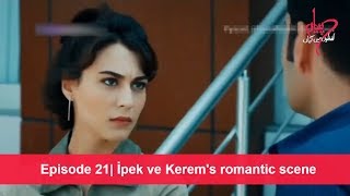 Pyaar Lafzon Mein Kahan Episode 21 İpek ve Kerems romantic scene [upl. by Tamara]