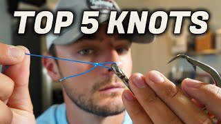 TOP 5 Knots You Should Know Beginners Guide to Fishing [upl. by Asia]