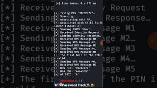 Wifi Password Hack🧑‍💻 [upl. by Refannej]