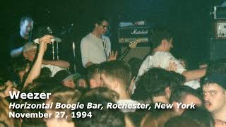 Weezer  Live at the Horizontal Boogie Bar Rochester New York November 27th 1994 partial [upl. by Tallia]