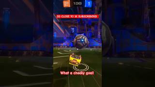 CHEEKIEST GOAL IN ROCKETLEAGUE rocketleague gamer gaming videogame [upl. by Anyaled476]