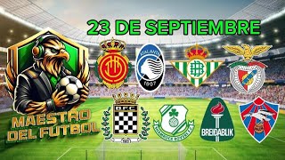 Pronósticos Deportivos Lunes 23 De Septiembre Predicciones Deportivas Lunes 23 De Septiembre [upl. by Anitreb]