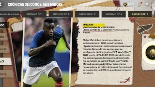 Francia vs Inglaterra Matuidi FC Mobile [upl. by Ardnoid]