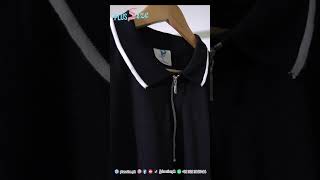 Classic Comfort Black Zip Polo Plus plussizefashion urbanoutfitters plussizepk [upl. by Akenahs]