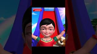 Jara Bandi Aata  Kids Games  Chinnu Kannada Rhymes  Infobells [upl. by Alakcim]