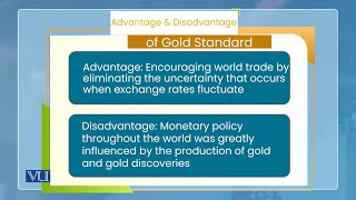 Exchange Rate Regimes Gold Standard  Monetary Economics  ECO604Topic186 [upl. by Kahler593]