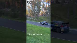 First day of FIA WRC rally Latvia 2024  SSS1 Bikernieki Track 🤗 [upl. by Kho468]